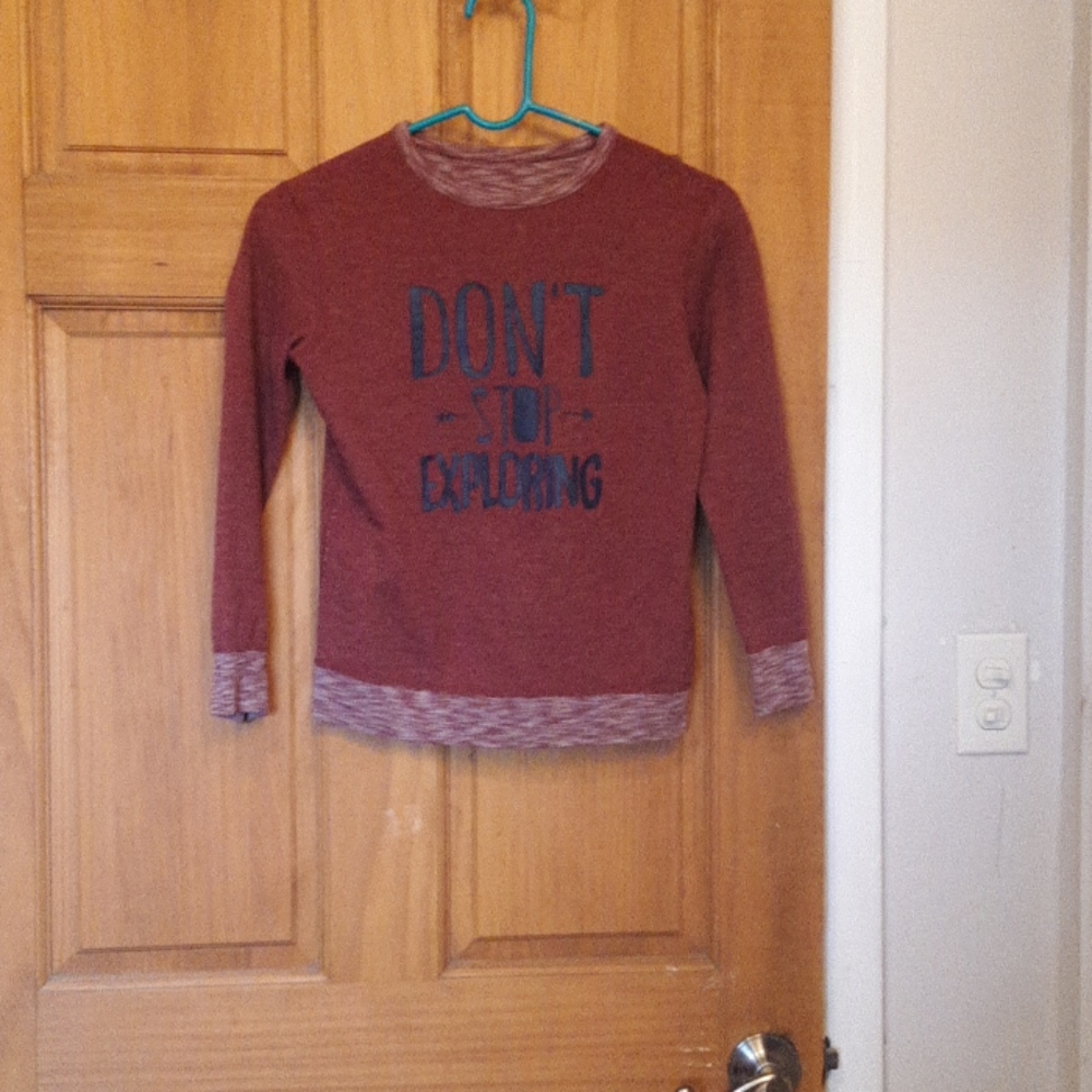 Reversible long sleeve shirt